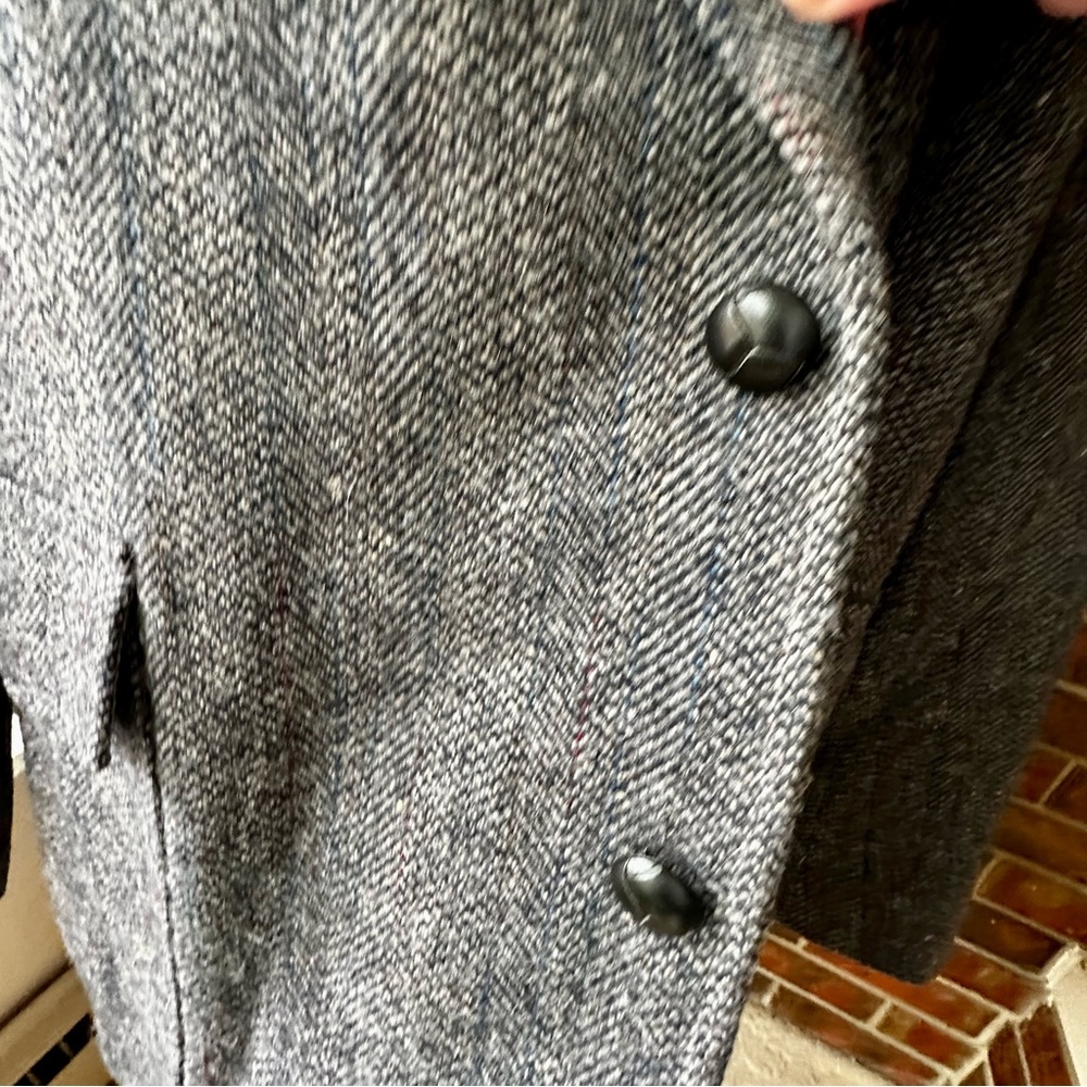 Pendleton Wool Blazer with Light Gray Suede Accen… - image 12